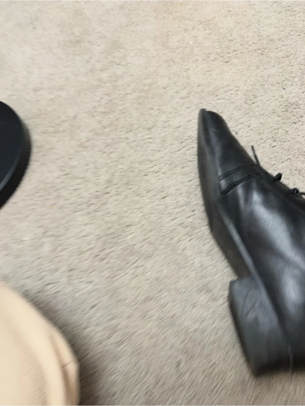 St. John's Bay Black Leather Chukka Lace-Up Boots